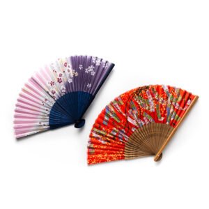 彩り和紙の扇子