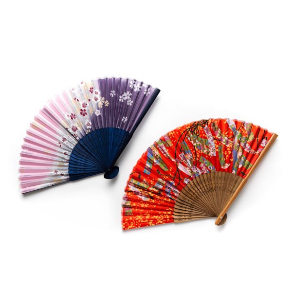 彩り和紙の扇子